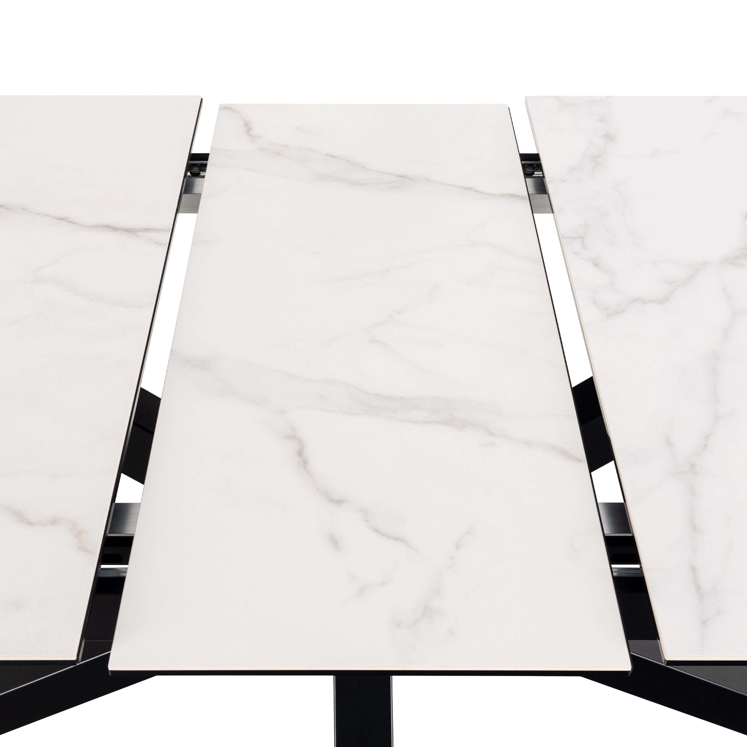 Heaven Extendable Dining Table with Ceramic White Top 200cm – FTG, view 11