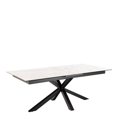 Heaven Extendable Dining Table with Ceramic White Top 200cm – FTG