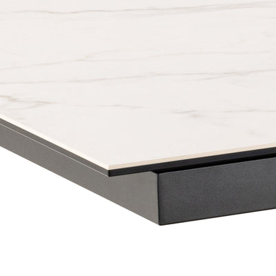 Heaven Extendable Dining Table with Ceramic White Top 200cm – FTG, view 9