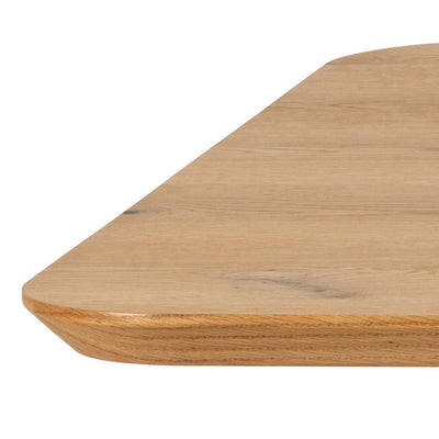 Irwine Dining Table in Matt Oak 200x75cm – FTG, view 6