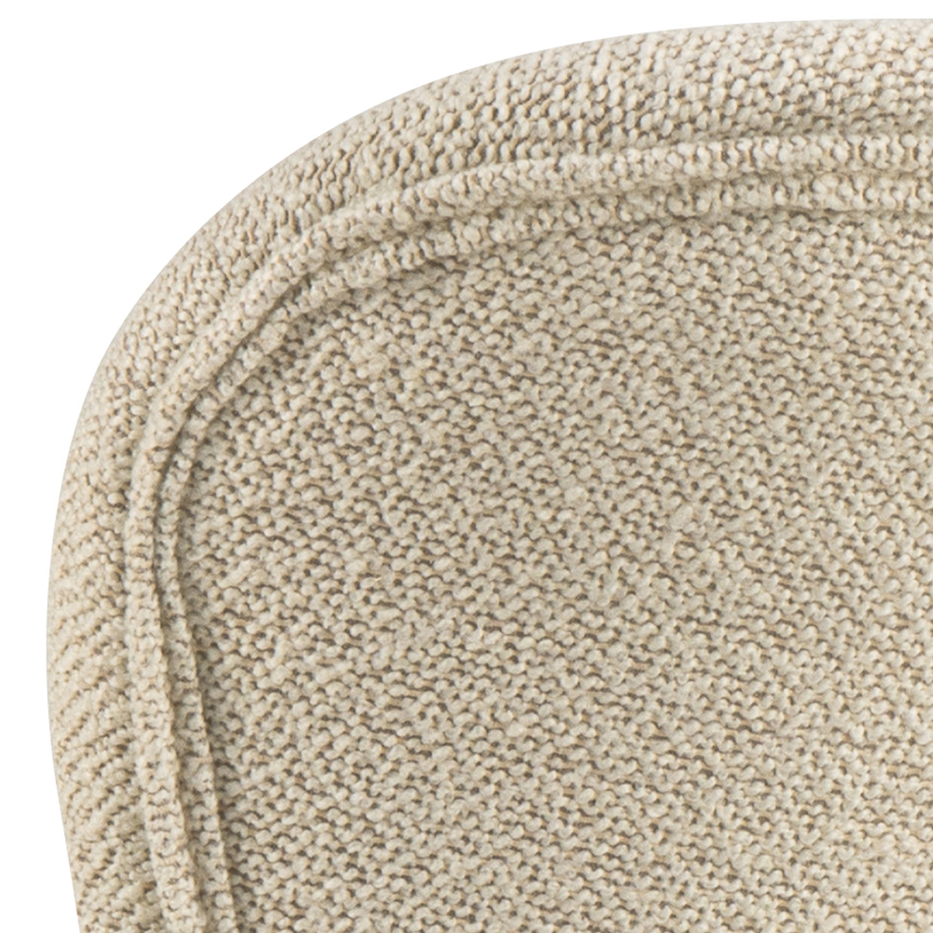Batilda Dining Chairs with Cream Fabric and Oak Set of 2 – FTG, view 6