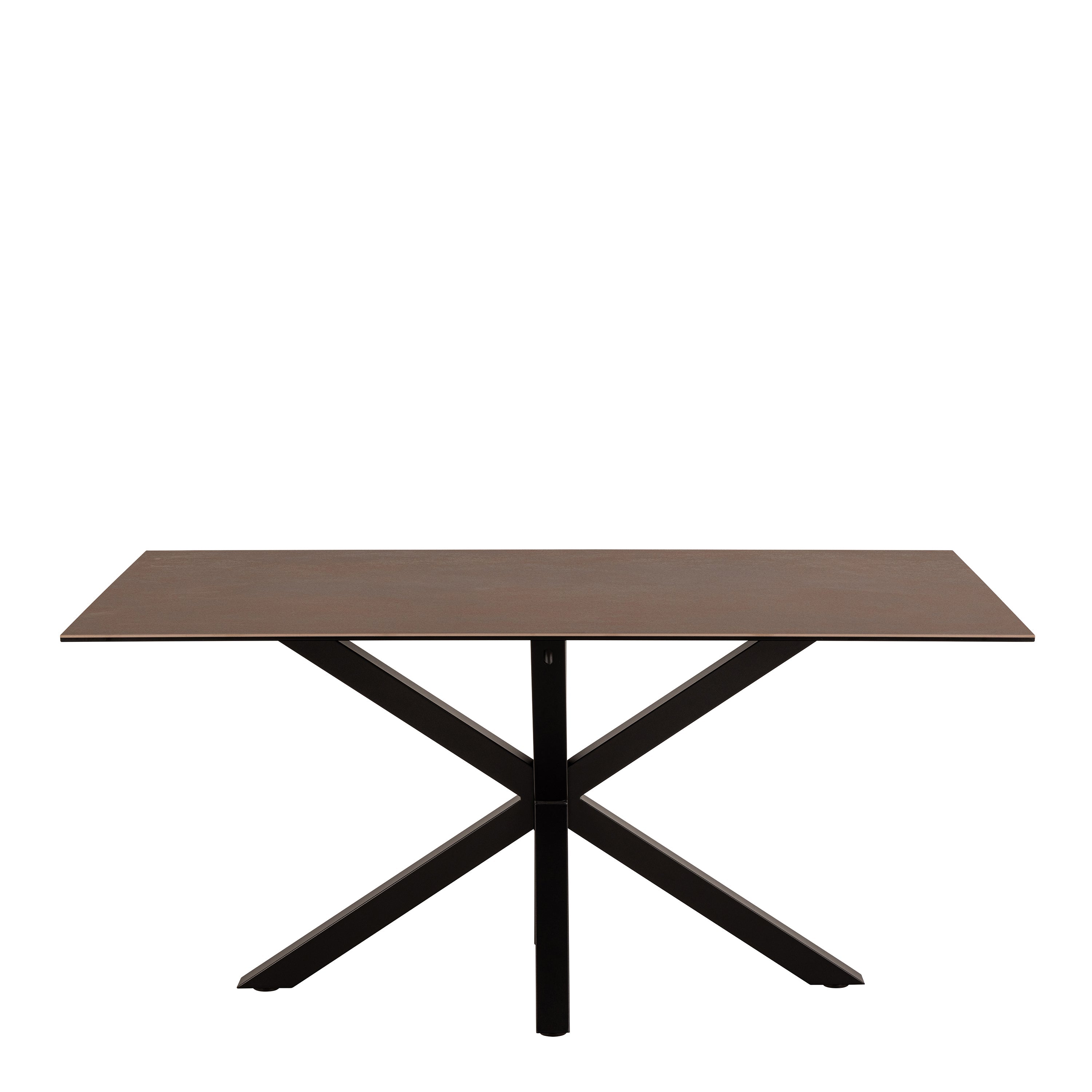 Heaven Dining Table in Ceramic Rusty Brown 160x75.5cm – FTG, view 2