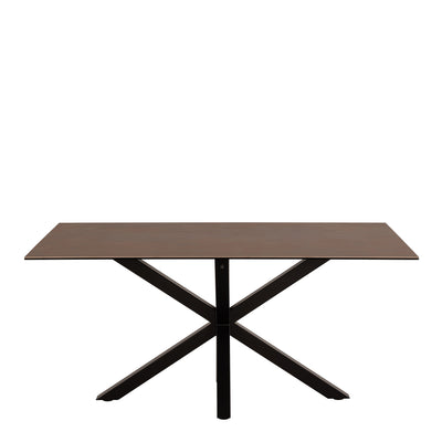 Heaven Dining Table in Ceramic Rusty Brown 160x75.5cm – FTG, view 2