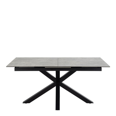 Heaven Extendable Dining Table with Ceramic Grey Top 168cm – FTG, view 2