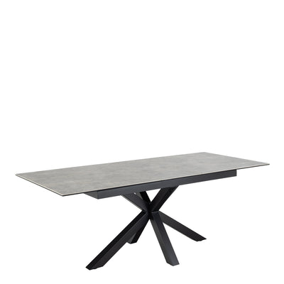 Heaven Extendable Dining Table with Ceramic Grey Top 168cm – FTG, view 3