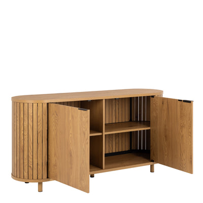 Colima 2 Door Sideboard in Oak – FTG, view 4