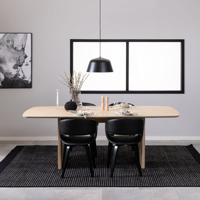 Christo Dining Table in Oak 220x75cm – FTG, view 3