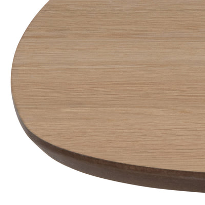 Caracas Square Coffee Table in Oak and Matt Black – FTG, view 5