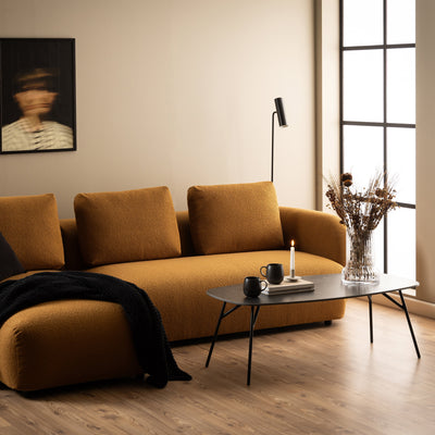 Caracas Coffee Table in Black – FTG, view 3