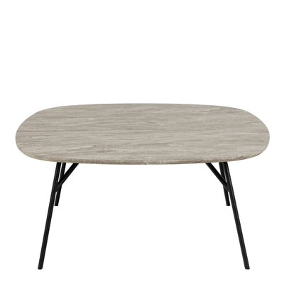 Caracas Coffee Table with Grey Marble Effect – FTG, view 2