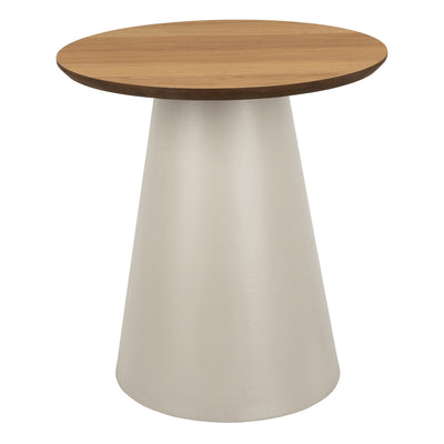 Soli Round Coffee Table in Oak/Grey 45x48cm – FTG, view 2