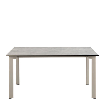 Palermo Ceramic Dining Table in Grey – FTG, view 2