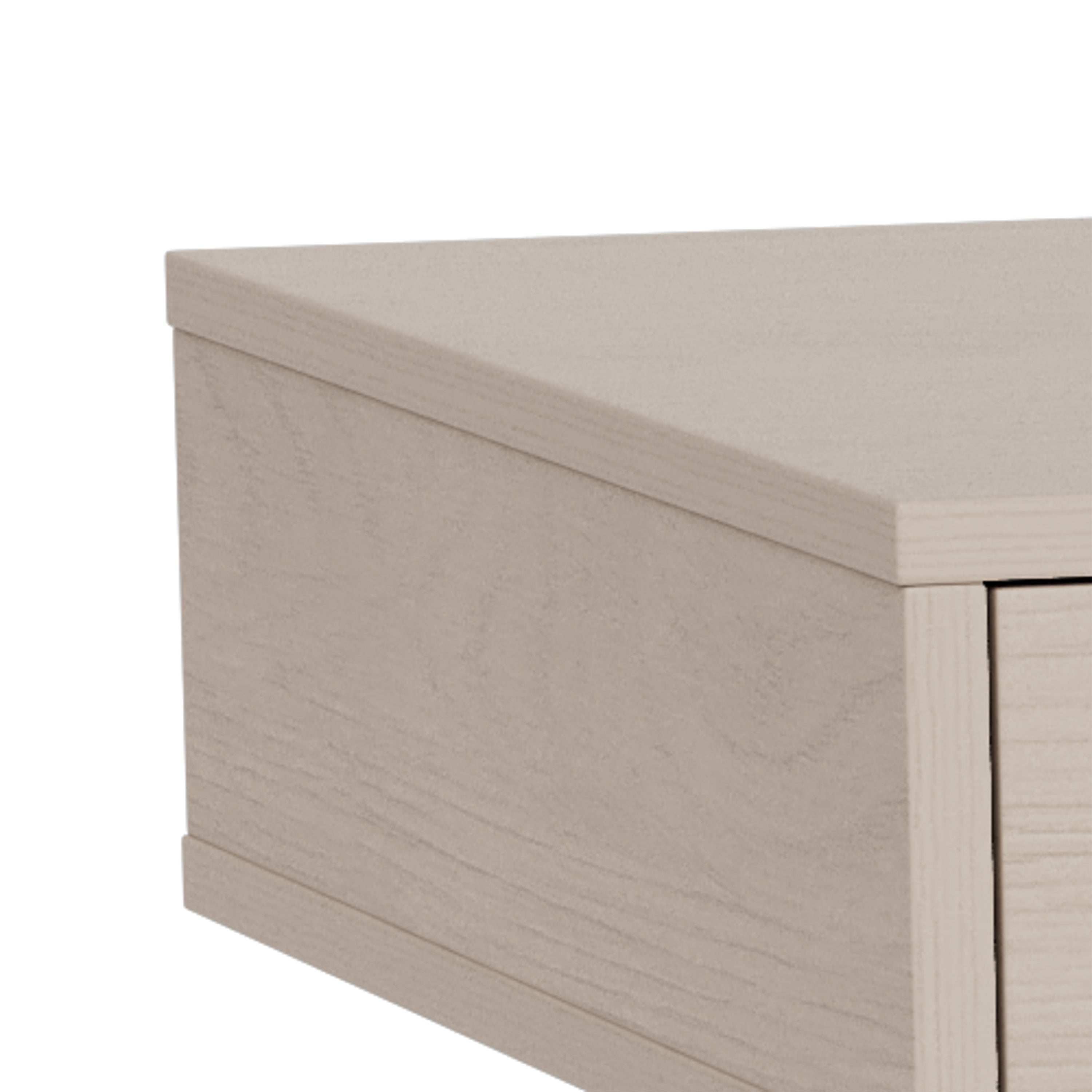 Neptun Office Desk with 3 Drawers in Grey