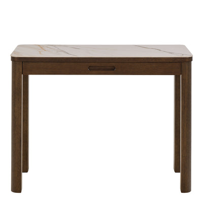 Southampton Console Table 1 Drawer in Cream Ceramic – FTG, view 2