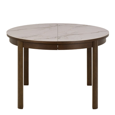 Southampton Round Extendable Dining Table in Cream Ceramic 120/220 x 120 x 75cm – FTG, view 2