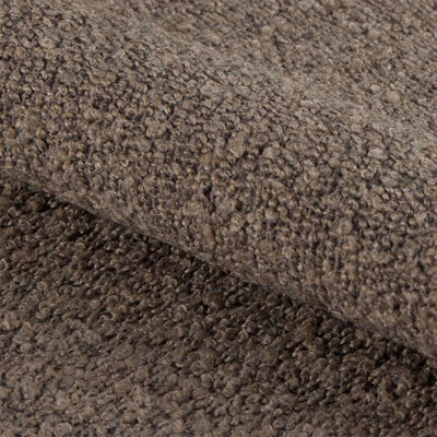 Midfield Left Hand Facing 2 Seater Chaise Longue in Boucle Taupe Fabric – FTG, view 12