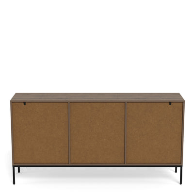 Palmdale Sideboard with 3 Doors in Smoked Oak