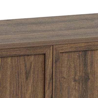 Palmdale Sideboard with 3 Doors in Smoked Oak