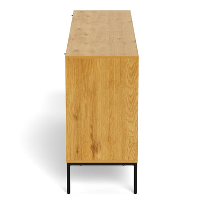 Palmdale Sideboard with 3 Doors in Wild Oak