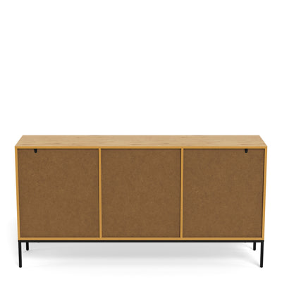 Palmdale Sideboard with 3 Doors in Wild Oak