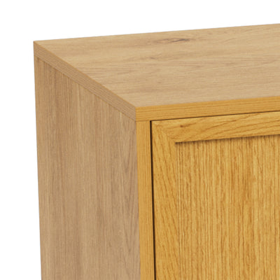 Palmdale Sideboard with 3 Doors in Wild Oak
