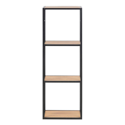Seaford Black Metal Wall Shelf – FTG, view 3