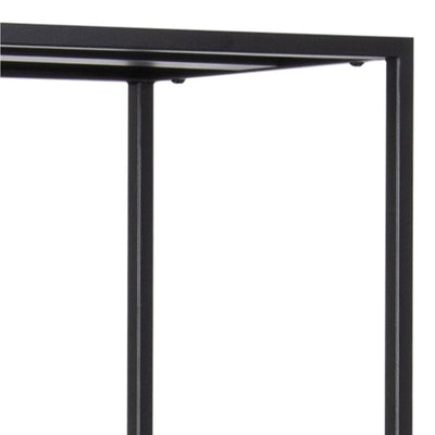 Newcastle Tall Bookcase with 5 Shelves in Matt Black – FTG, view 4