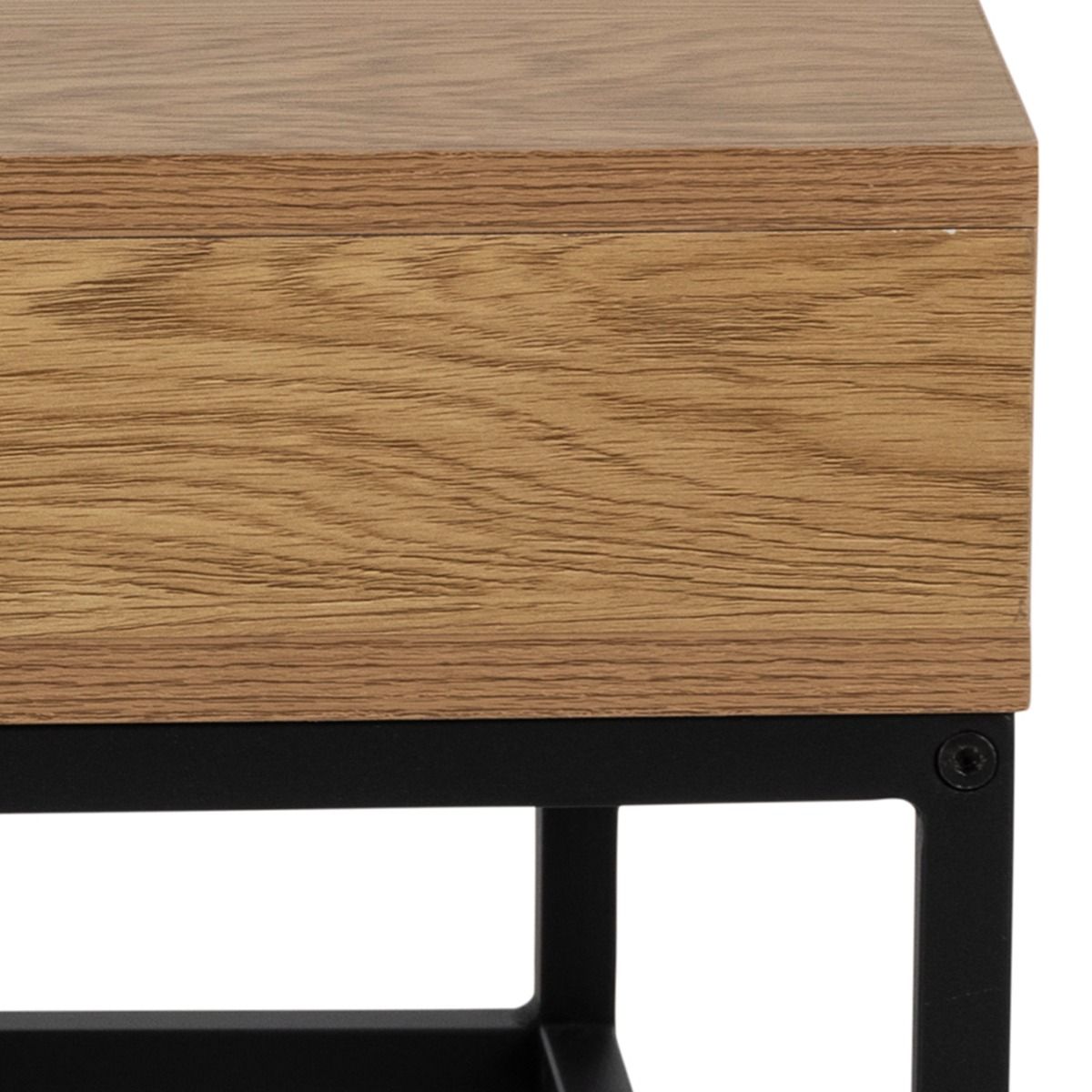 Willford Coffee Table in Oak & Black – FTG, view 9