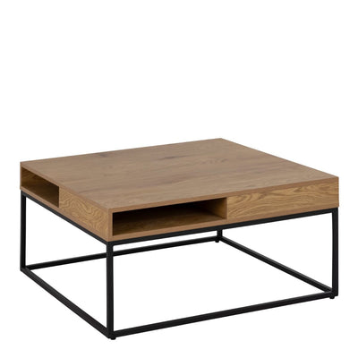 Willford Coffee Table in Oak & Black – FTG