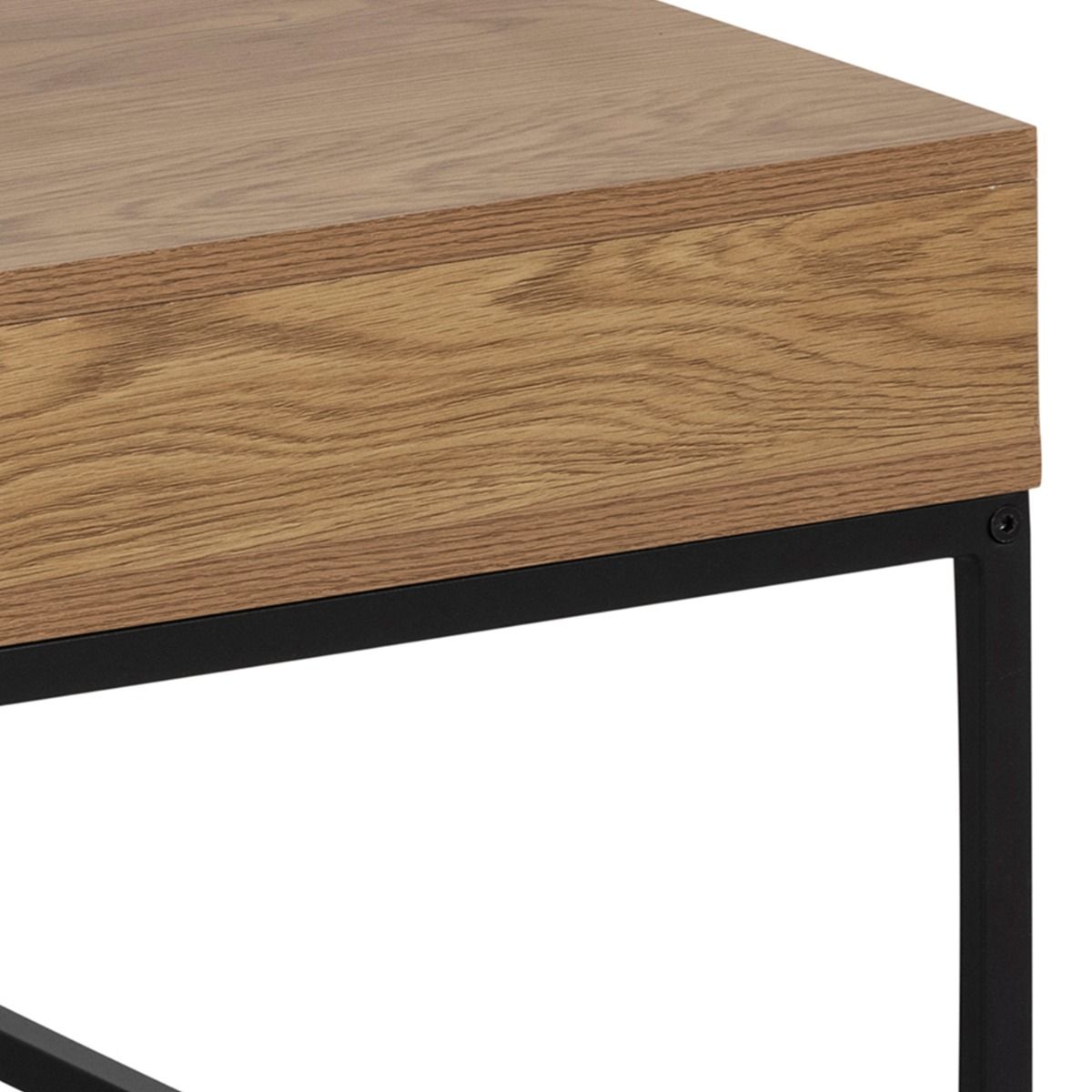 Willford Coffee Table in Oak & Black – FTG, view 8