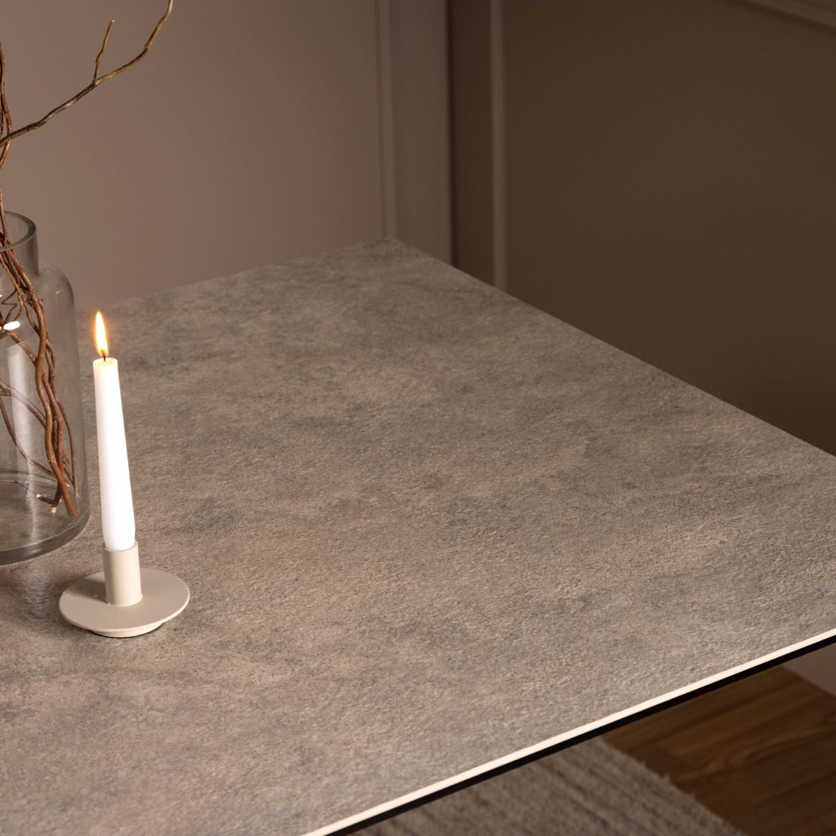 Heaven Dining Table in Ceramic Grey 160x75.5cm – FTG, view 5