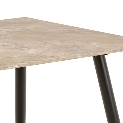 Wicklow Ceramic Dining Table Brown/Black – FTG, view 7