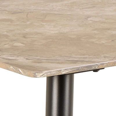 Wicklow Ceramic Dining Table Brown/Black – FTG, view 8