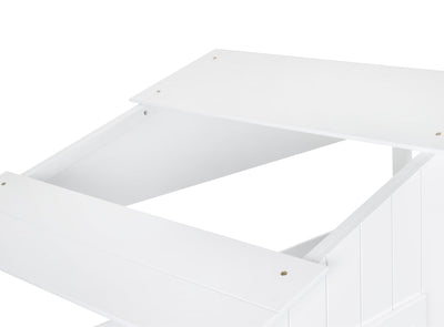 Acorn Treehouse Midsleeper & Storage Unit - White – Julian Bowen, view 16