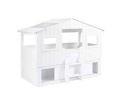 Acorn Treehouse Midsleeper & Storage Unit - White – Julian Bowen