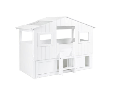 Acorn Treehouse Midsleeper & Storage Unit - White – Julian Bowen, view 3