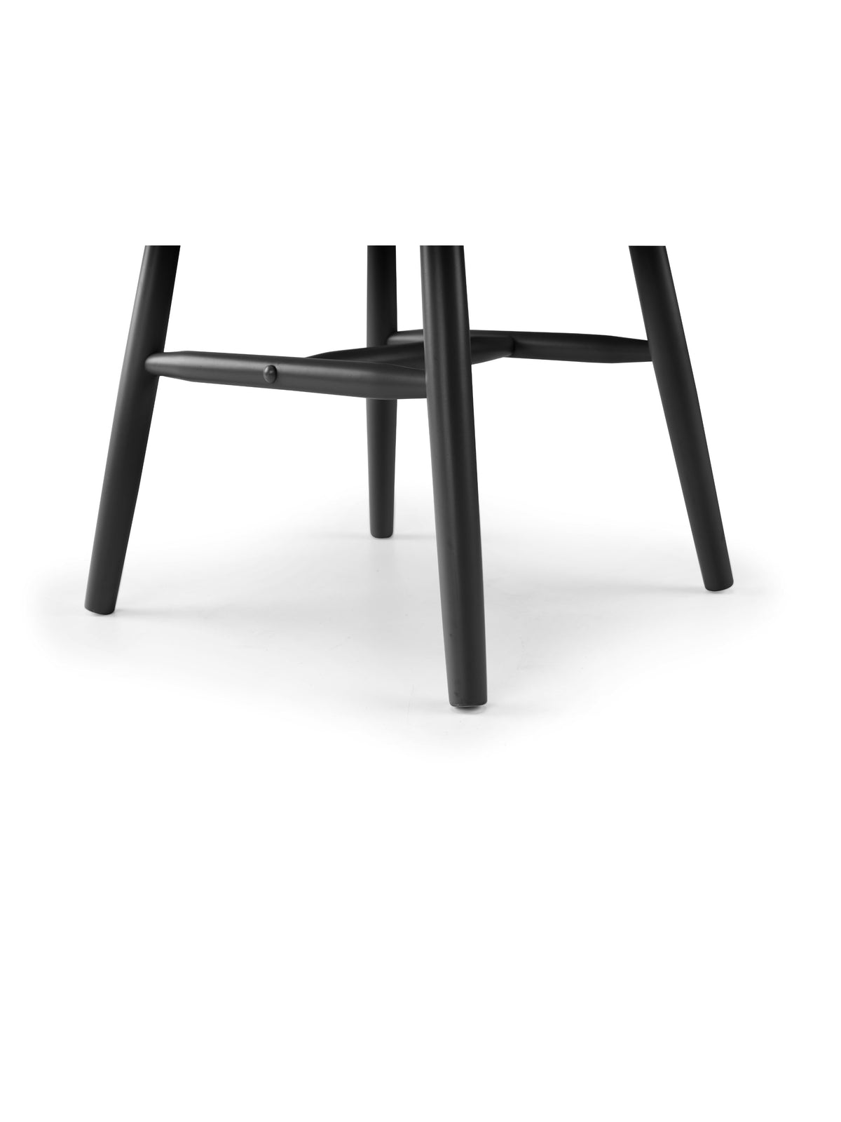 Alassio Spindle Back Dining Chairs - Black (Set of 2)