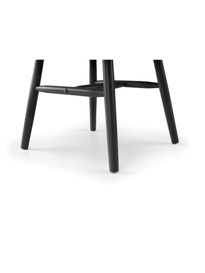 Alassio Spindle Back Dining Chairs - Black (Set of 2)
