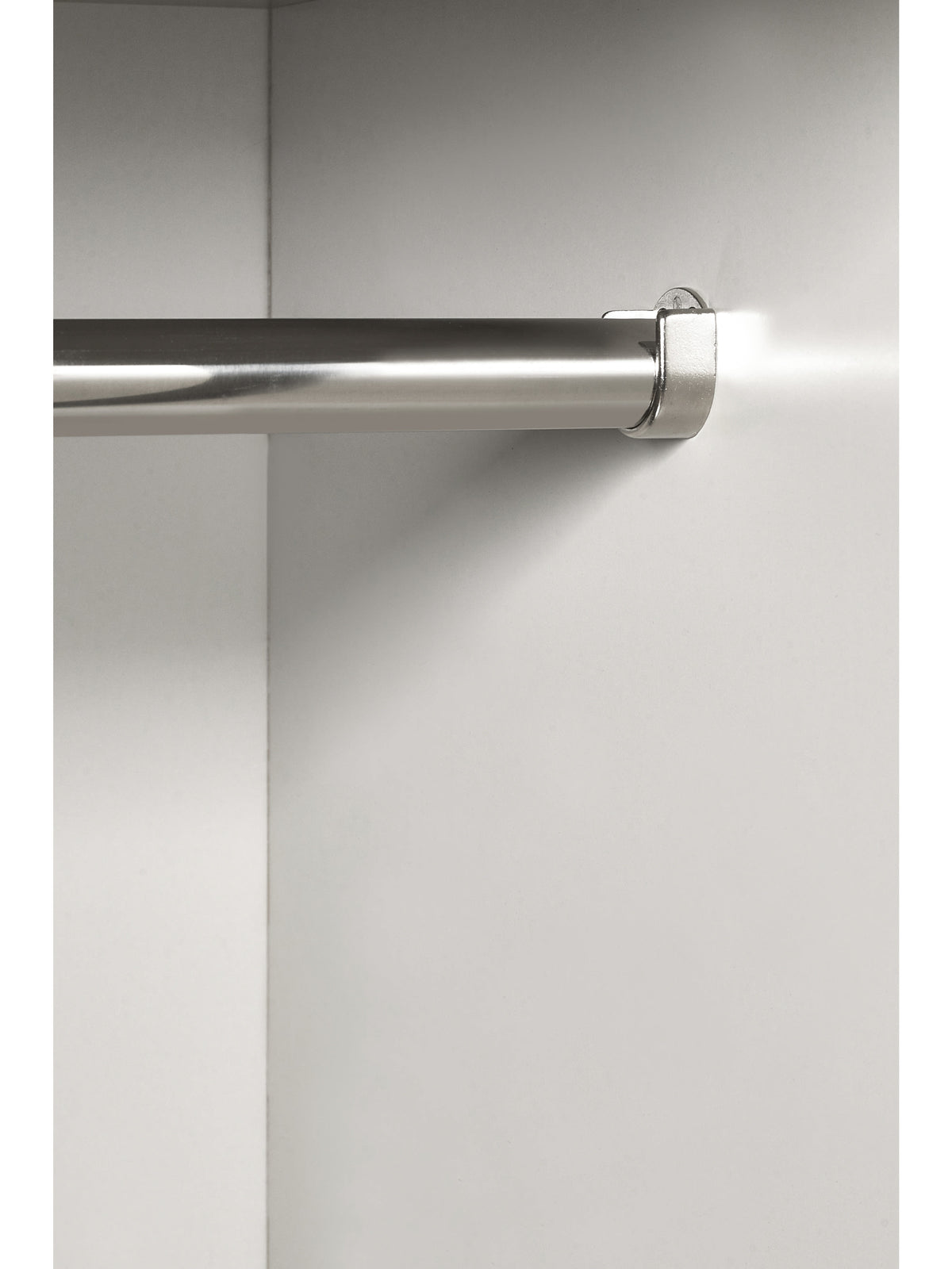 Alba 2 Door Wardrobe - Silk Grey