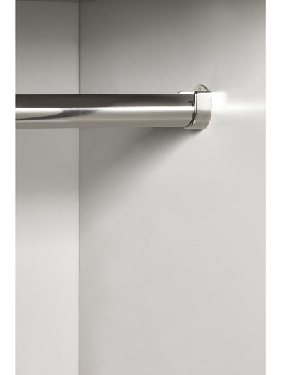 Alba 2 Door Wardrobe - Silk Grey
