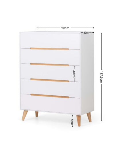 Alicia 5 Drawer Chest
