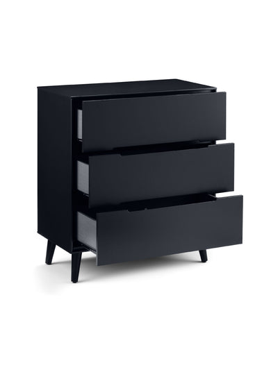 Alicia 3 Drawer Chest - Anthracite