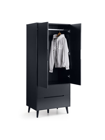 Alicia Combination Wardrobe - Anthracite
