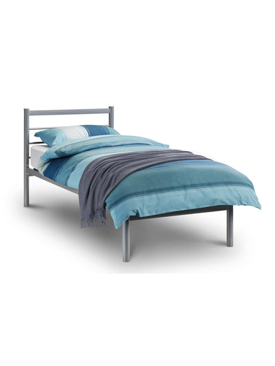 Alpen Silver Metal Bed