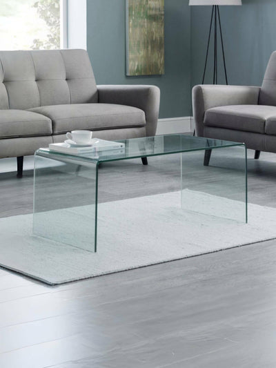 Amalfi Bent Glass Coffee Table