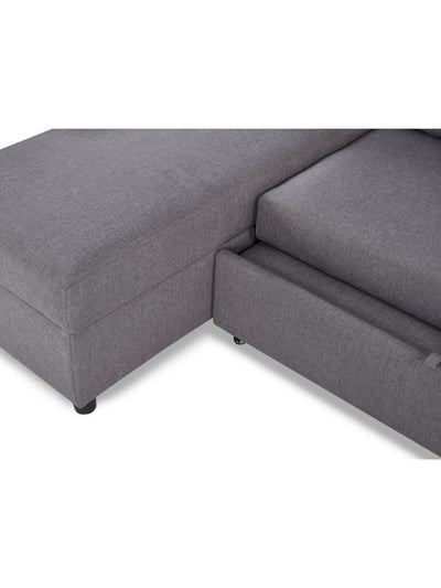 Angel Sofabed With Storage - Light Grey