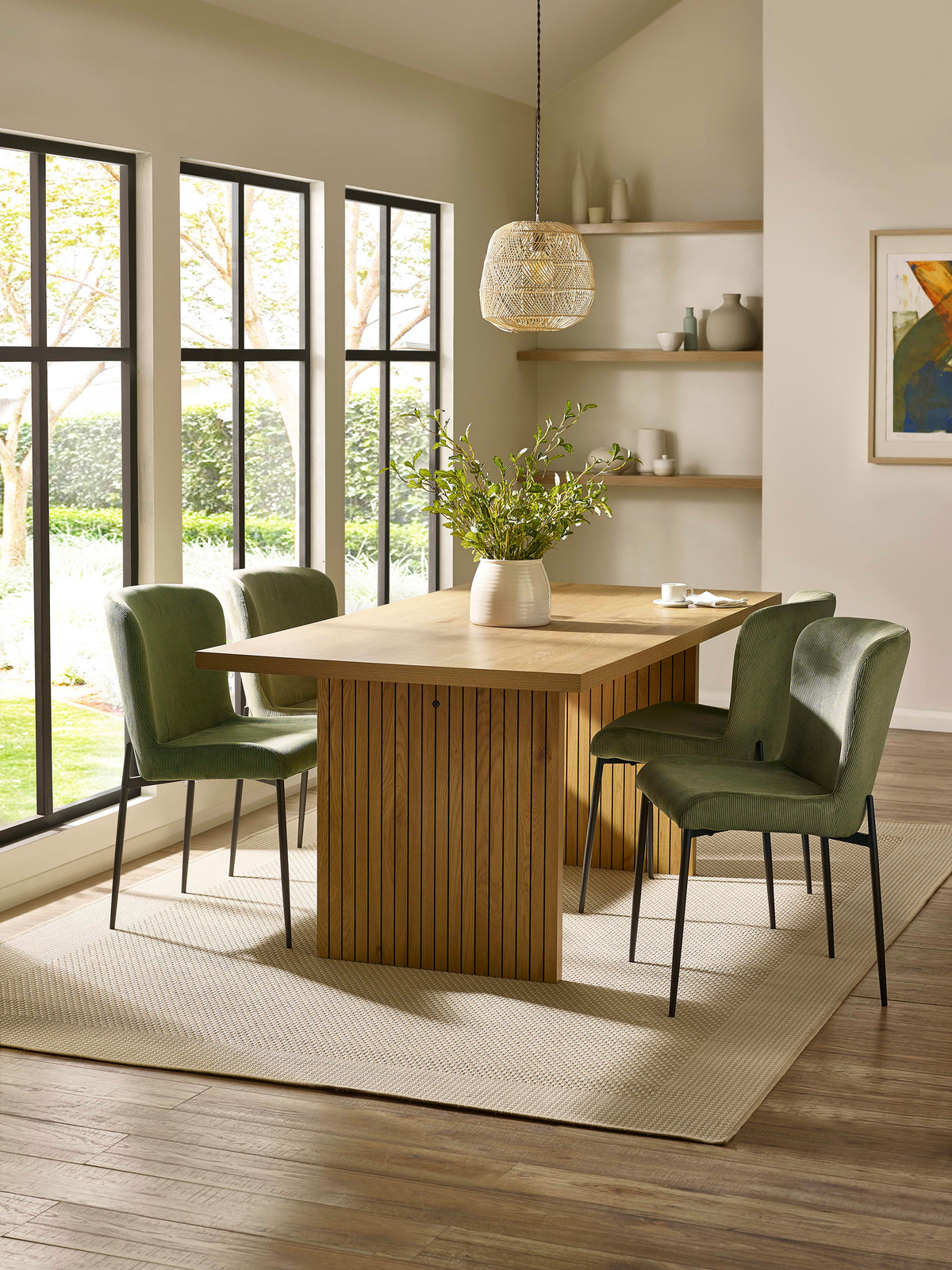 Arundel Rectangular Dining Table – Oak Effect