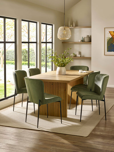 Arundel Rectangular Dining Table – Oak Effect