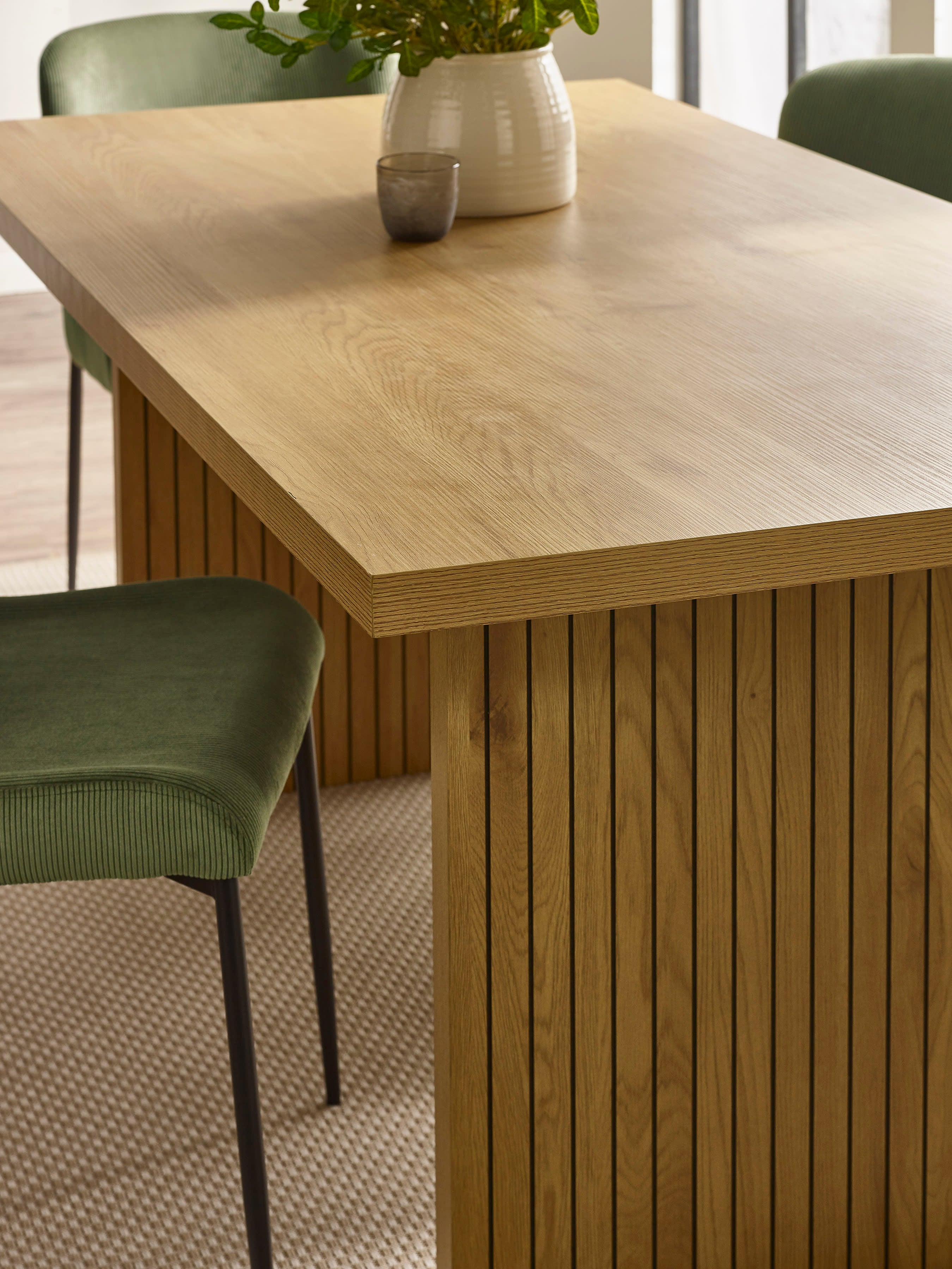Arundel Rectangular Dining Table – Oak Effect