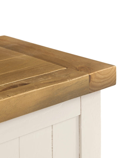 Aspen Storage Bench - Grey Wash